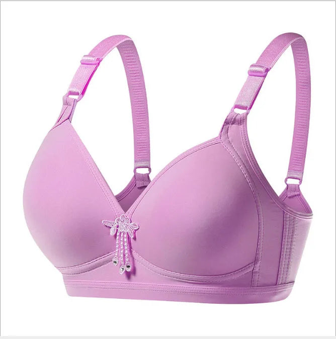 French Fashion Wire-Free Push-Up Bralette – B C D Cup (5 Colours)