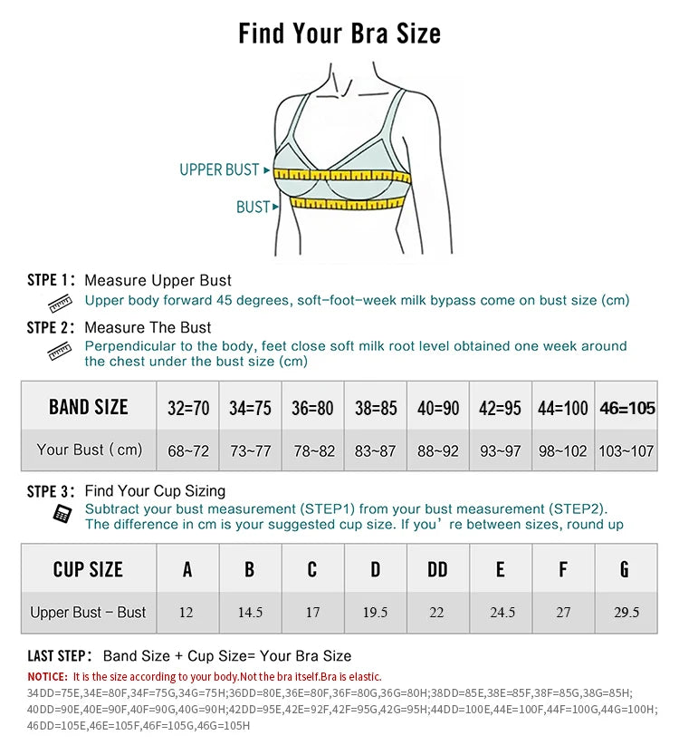 MELENECA Women's Plus Size Front Closure Bras Unlined Underwire Back Support Posture Bra
