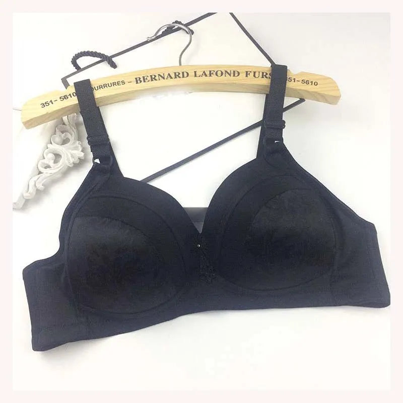 French Fashion Wire-Free Push-Up Bralette – B C D Cup (5 Colours)