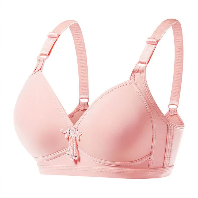 French Fashion Wire-Free Push-Up Bralette – B C D Cup (5 Colours)