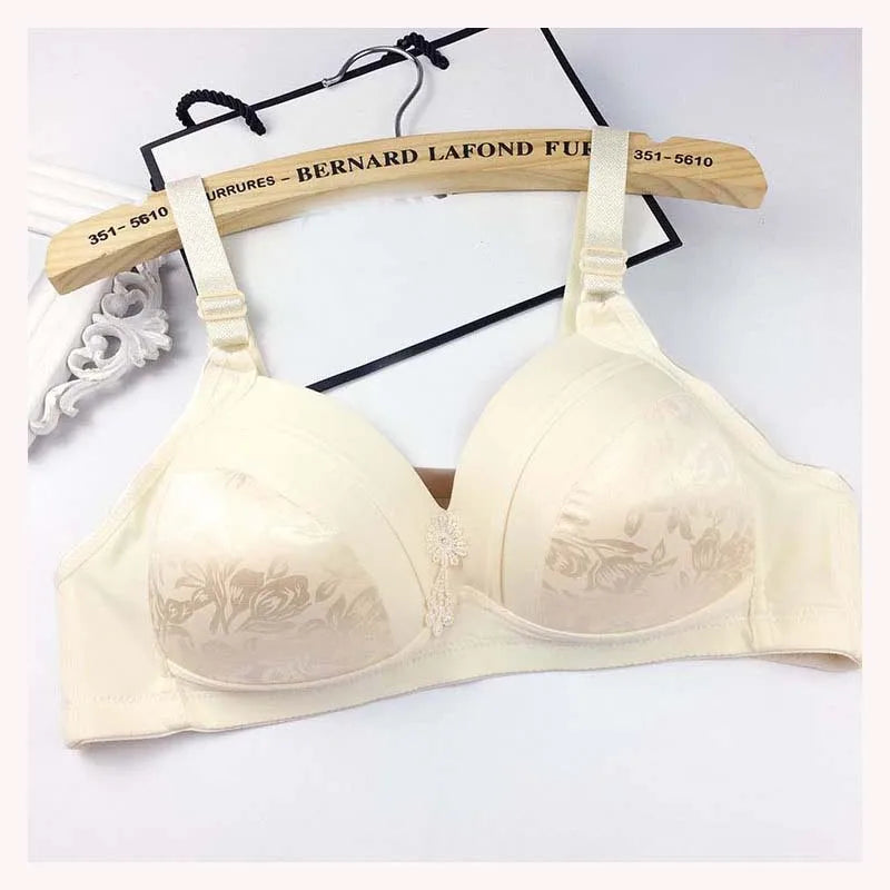 French Fashion Wire-Free Push-Up Bralette – B C D Cup (5 Colours)