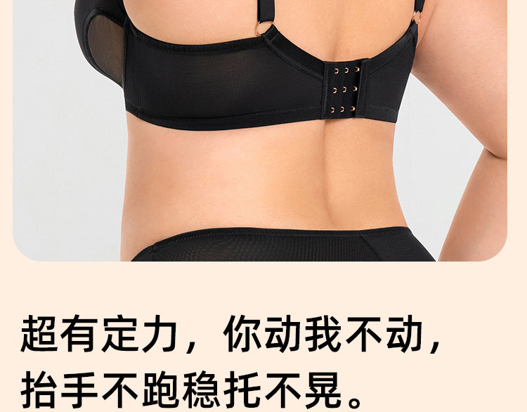 Women's Hollow Out Cup Push Up Bra Full Coverage Supportive  Underwire Female Balconette Lingerie 34 36 38 40 42 D E F G H I J