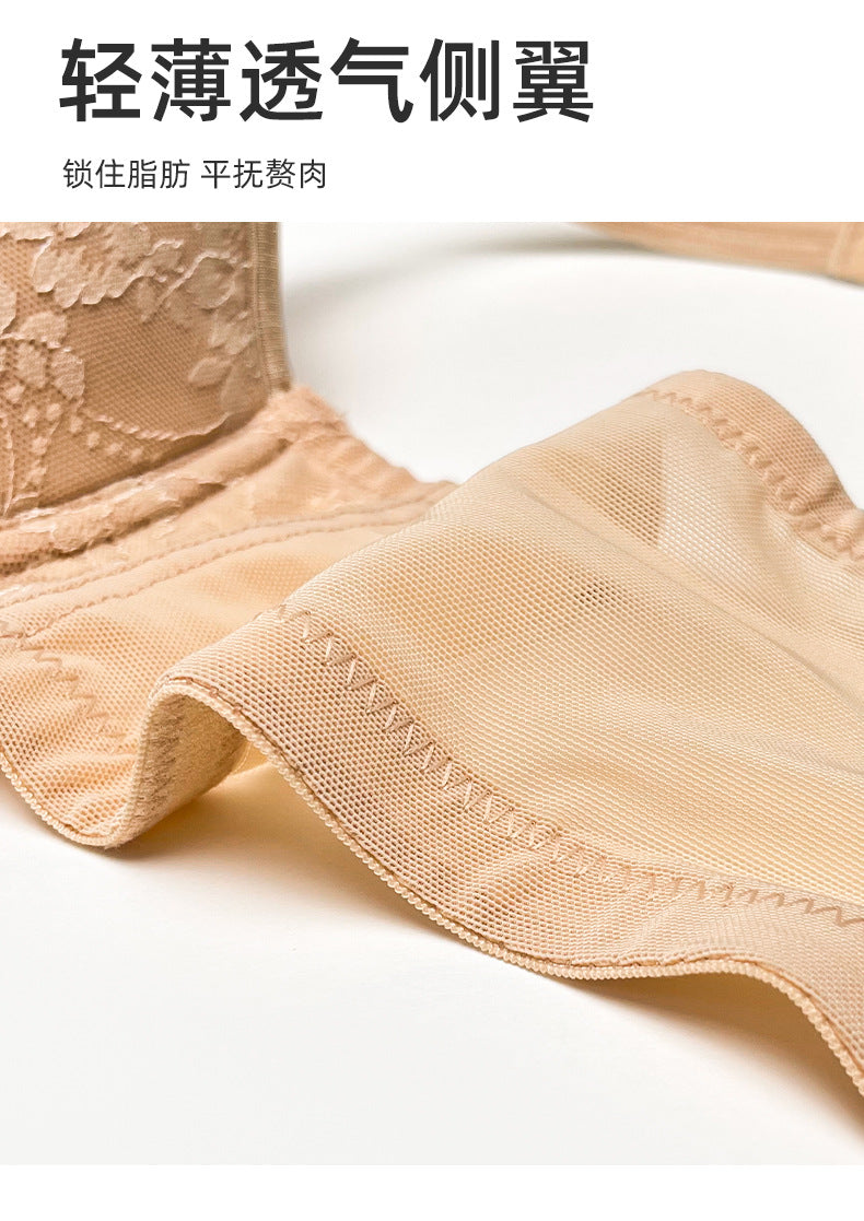 Women's Push Up Balconette Bra Full Coverage Lace Embroidered Underwire Wide Straps Lingerie 34 36 38 40 42 D E F G H I J