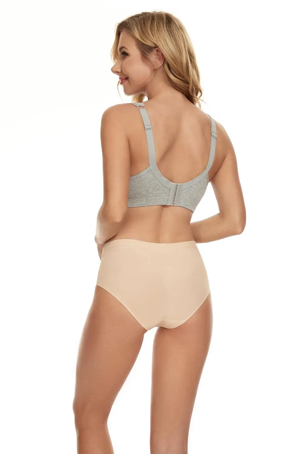 Sheroine Women's Floral Lace Cotton Bra Plus Size Wire-Free Non-Foam Comfort Wide Straps Full Coverage Sleep Underswear