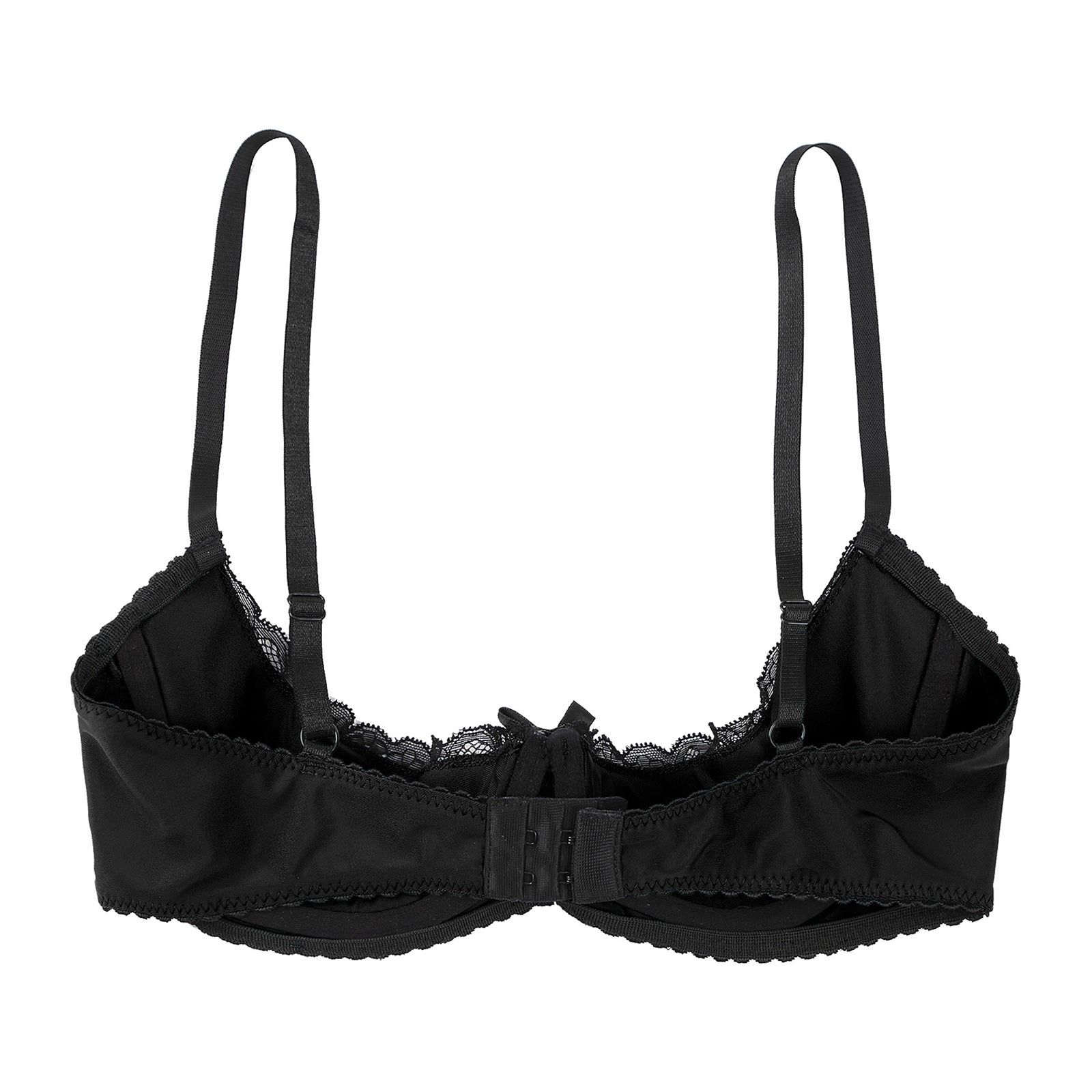 Women Sexy Open Cups Bra Tops Exposed Nipples Balconette Lingerie Contrast Lace Push Up Underwire Brassiere Underwear Nightwear
