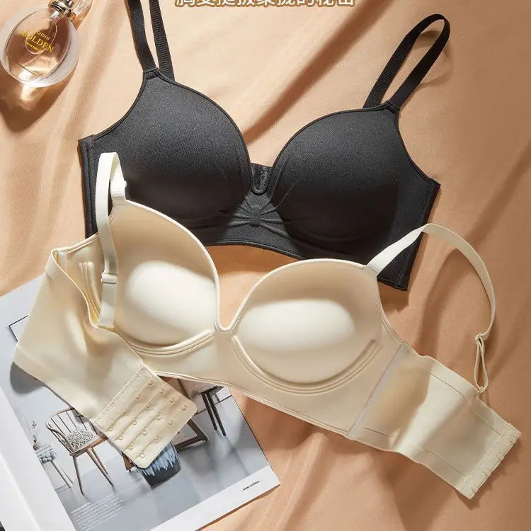 10CM Extreme Push-Up Bra for AA–A Cup – Ultra-Thick Anti-Sagging Side Smoothing