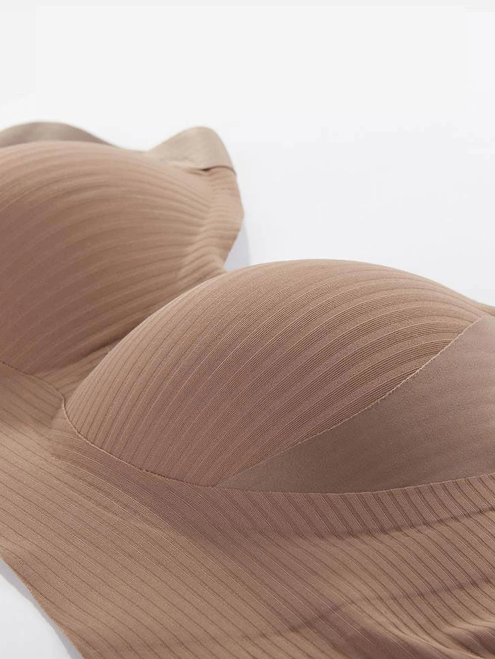 Plus Size Wireless Push-Up Bra – Anti-Sagging Side Support Hide Back Fat M–4XL