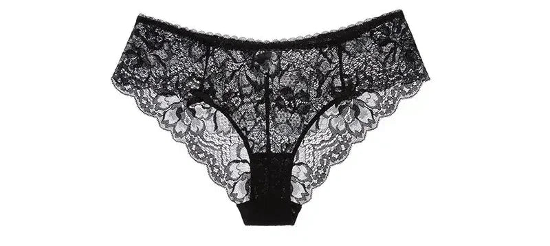 MOYISU French Romantic Lace Bra & Underwear Set – Push-Up 3/4 Cup