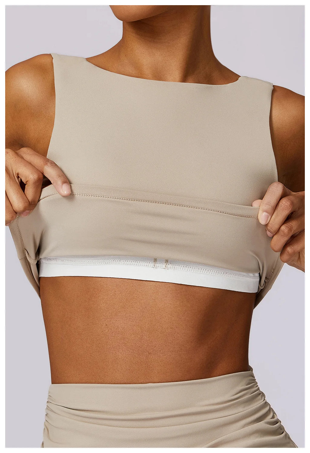 High Strength Sports Bra Shockproof Crop Top Anti-sweat Fitness Top Women Yoga Bra Backless Push Up Sport Top Gym Workout Top