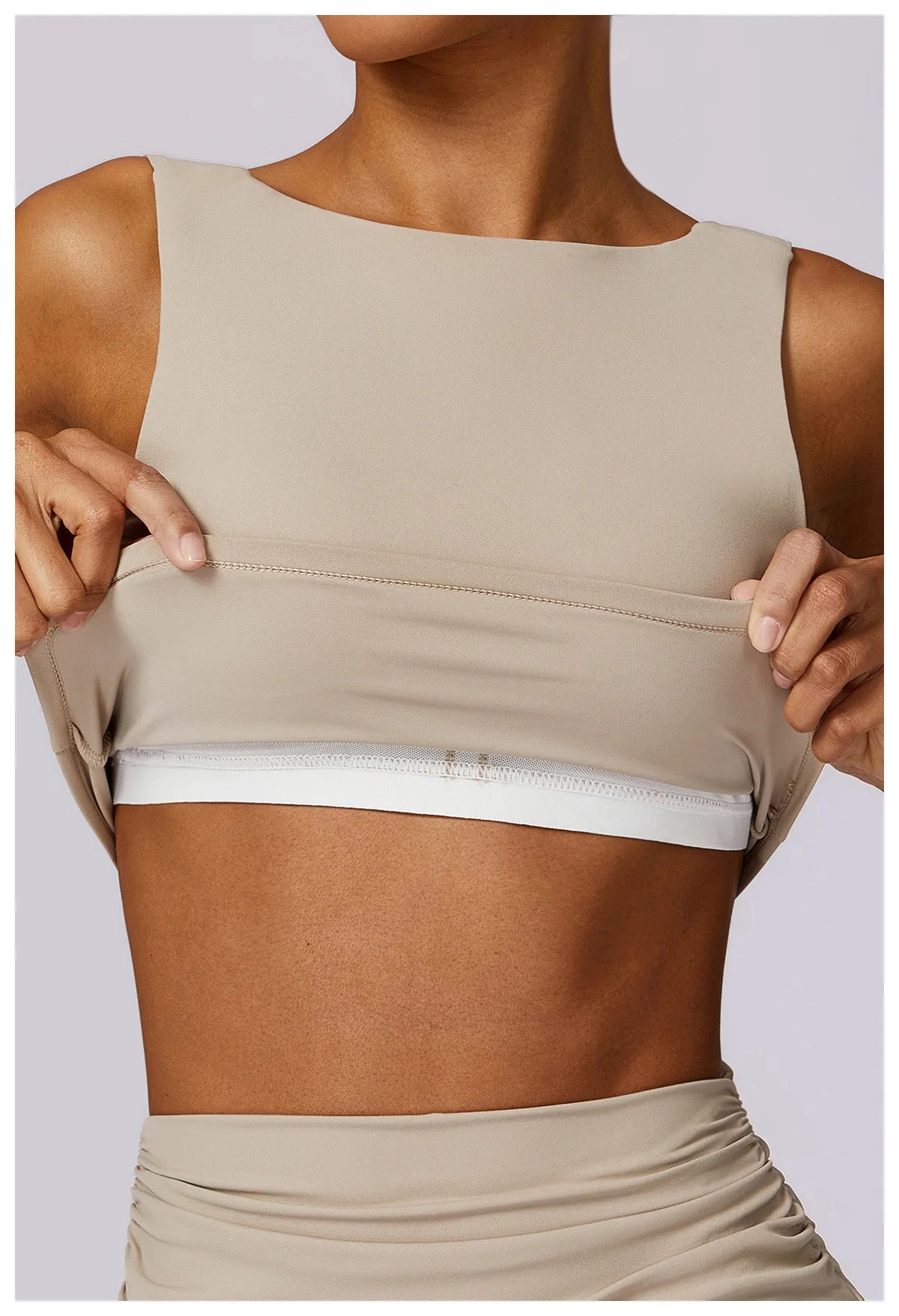 High Strength Sports Bra Shockproof Crop Top Anti-sweat Fitness Top Women Yoga Bra Backless Push Up Sport Top Gym Workout Top