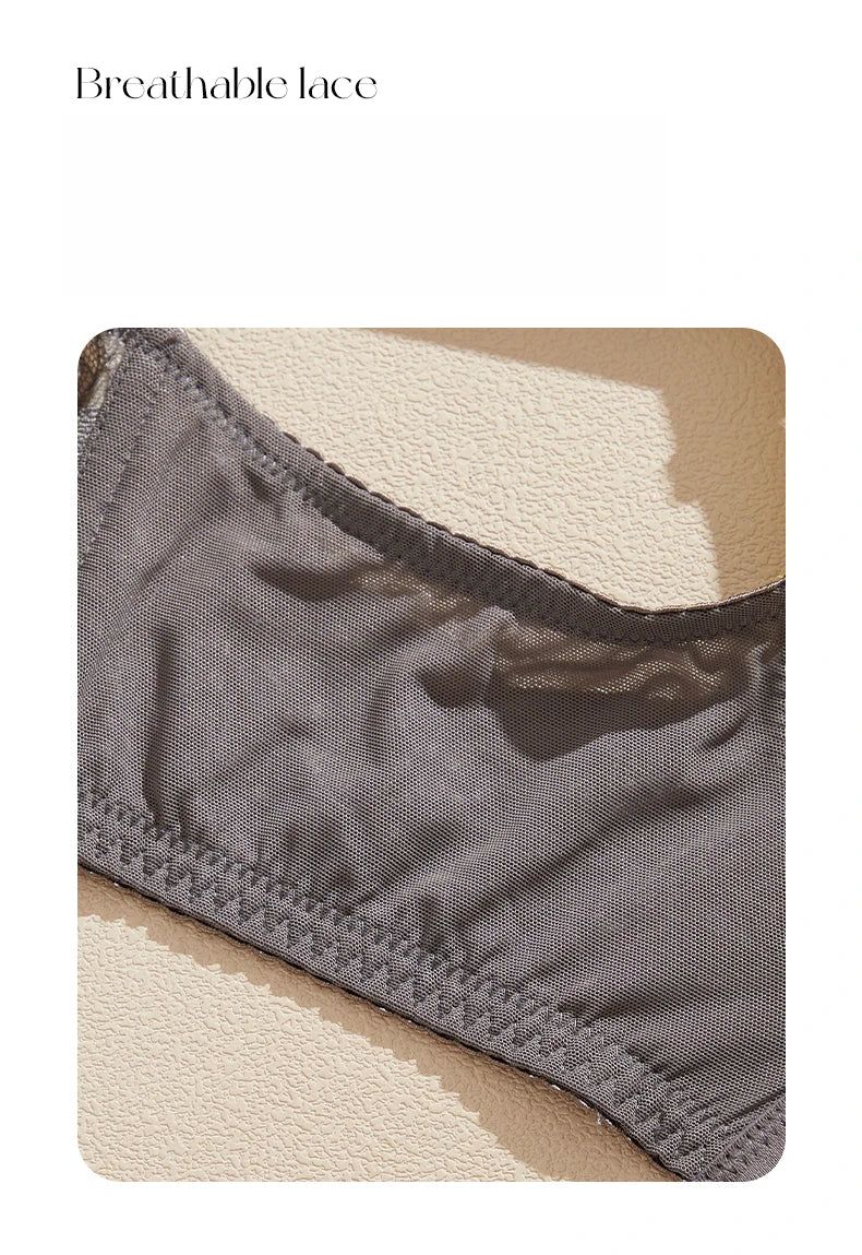 Sexy Lace Plunge Bra – Unlined Underwire 3/4 Cup