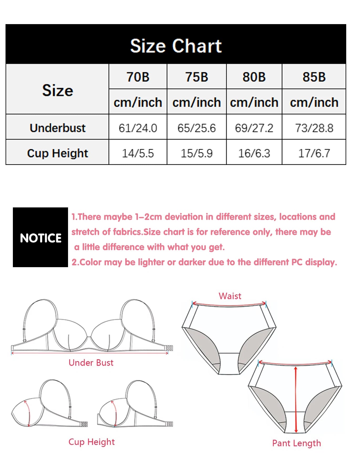 Sexy Heart Print Lace Push Up Bra Underwire Padded  T-shirt Bras For Women Comfort Lift Breathable Lingerie 70B-85B Viomisha