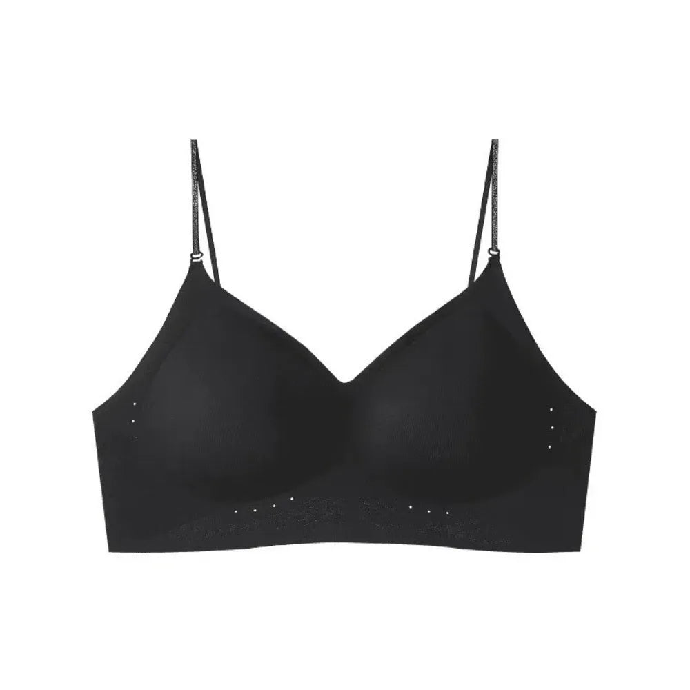 Comfortable Deep V Invisible Push Up Bra Wireless Shockproof Seamless Multiway Bra Support Breathable Backless Halter Bra Gifts