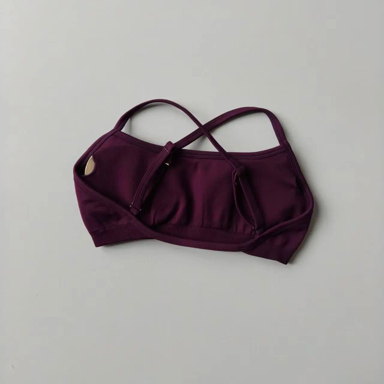 Gathering Shockproof Sports Bra – Seamless Crop Top Beautiful Back