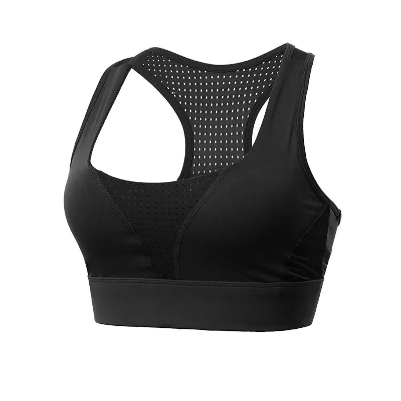 Cloud Hide S-5XL Sports Top Women Yoga Bra Push Up Brassiere BH Gym Shirt Fitness Shockproof Sportswear Sports Bra Top Plus Size