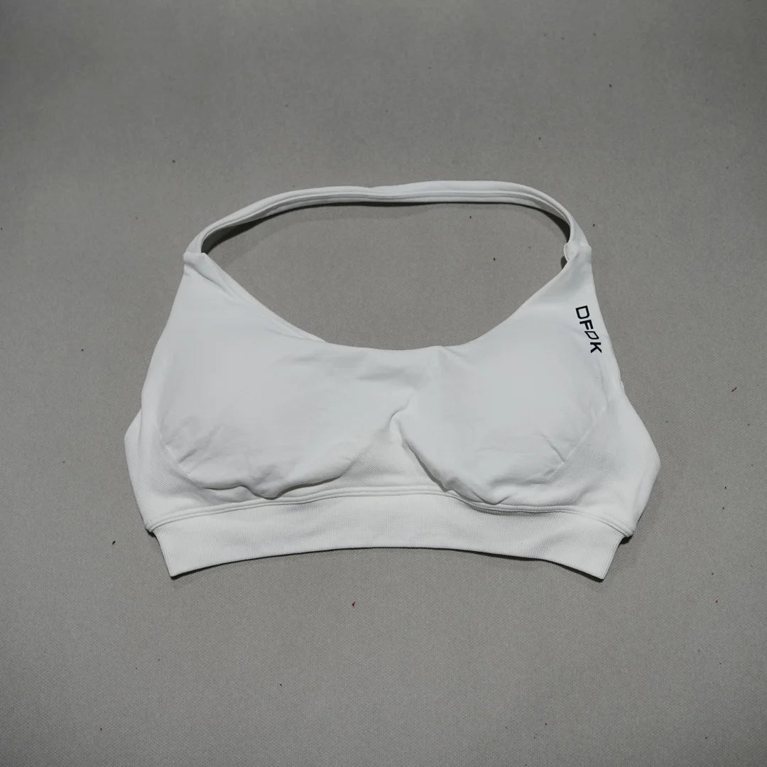 DFDK Women Seamless Sports Bra High Support Backless Yoga Camisole Top Push Up Fitness Running Gym Workout Athletic Sport Bra