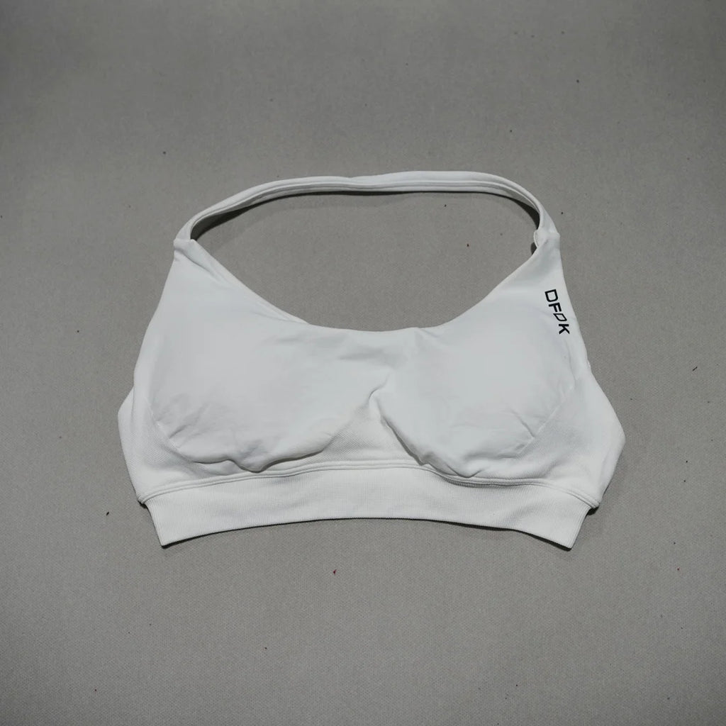 DFDK Women Seamless Sports Bra High Support Backless Yoga Camisole Top Push Up Fitness Running Gym Workout Athletic Sport Bra