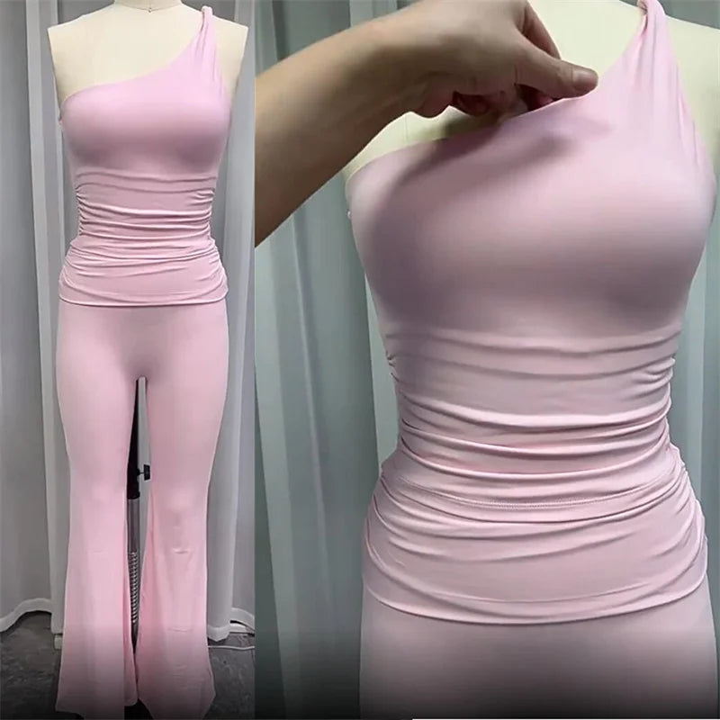 One Shoulder Yoga Bras Women Sports Top Crop Athletic Vest Push Up Underwear BH Sports Bra Sportswear Wire Free Gym Shirts XP100