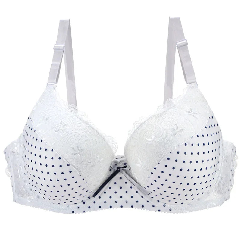 DaiNaFang Lace Push-Up Bra – Full Cup Underwire B C D E