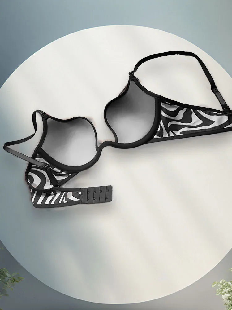 Deep V Plunge Push-Up T-Shirt Bra – Underwire