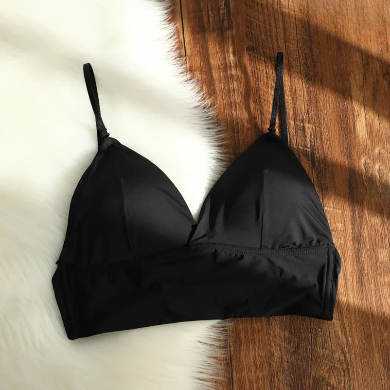 Invisible Backless Push-Up Bra – Deep U Plunge
