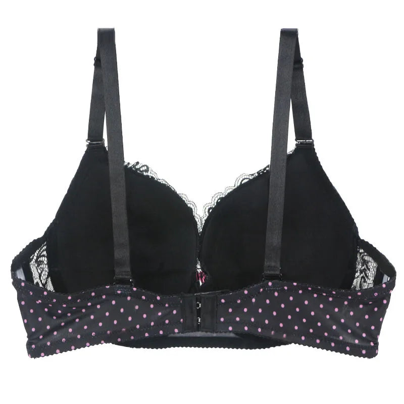 DaiNaFang Lace Push-Up Bra – Full Cup Underwire B C D E