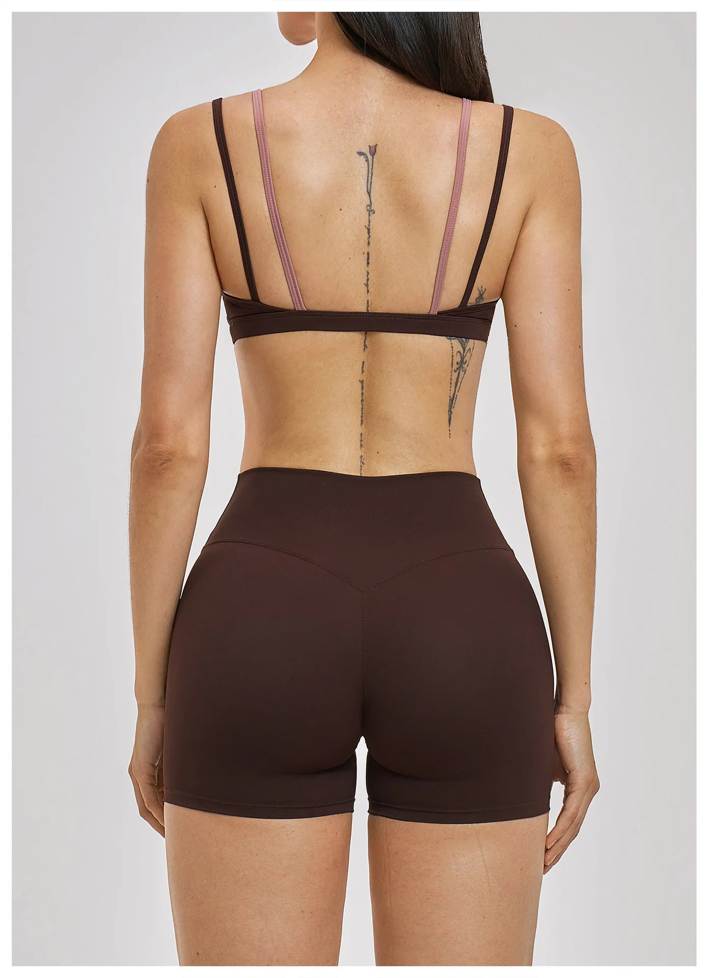 Backless Push-Up Sports Bra – Breathable Anti-Sweat Gym Running Yoga S–XL