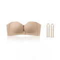 Strapless Bras for Women Seamless Push Up Brassiere Thick Soft Underwear Solid Color Adjustable Invisible Lingerie 2026