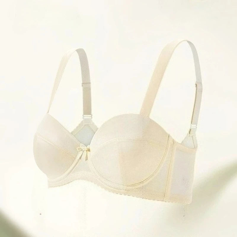 Smooth Minimizer Bra – Full Coverage Side Support Anti-Sagging Wireless 70A–100H
