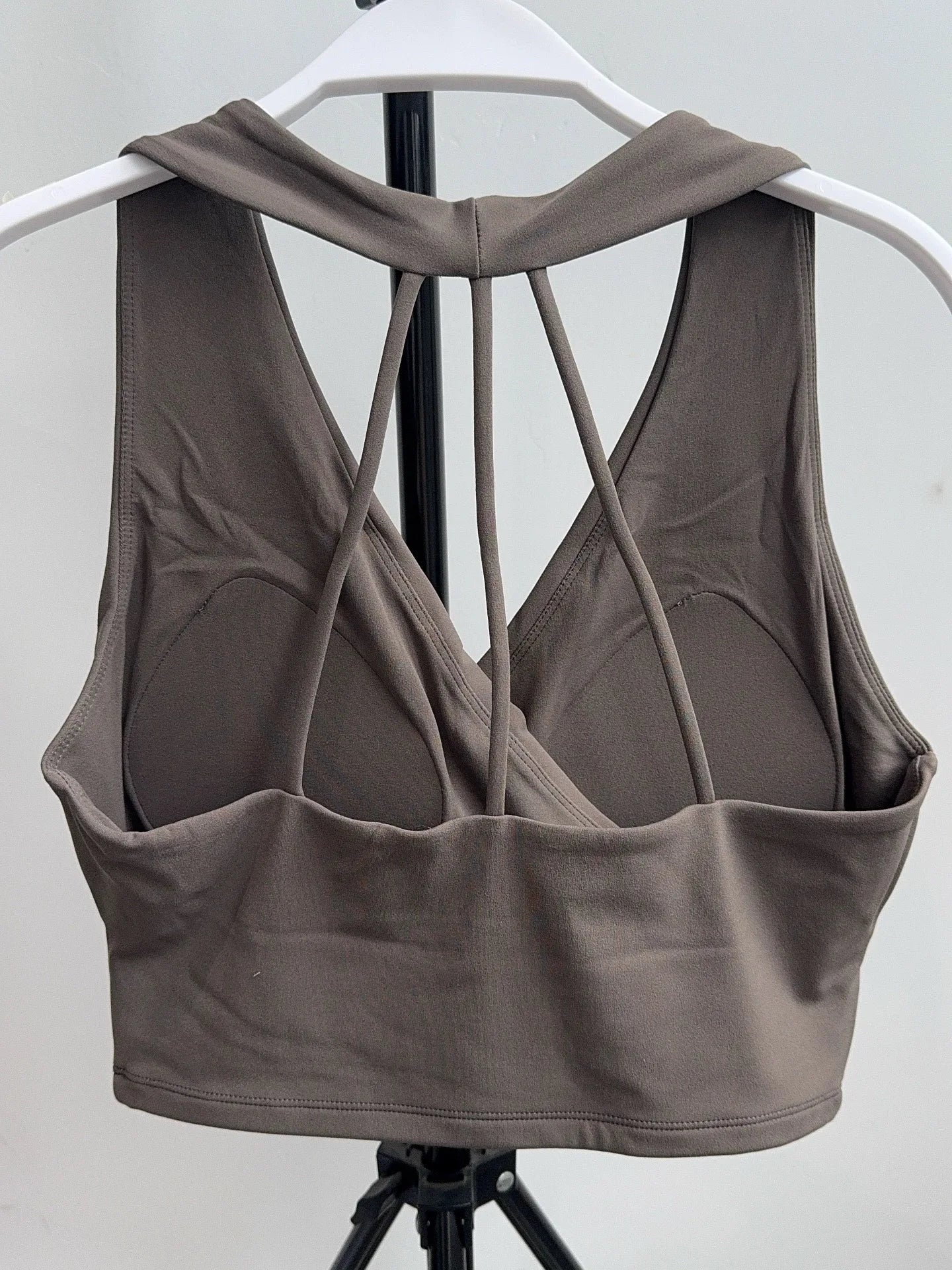 Shockproof Seamless Sexy Padded Athletic Sport Bra Women Backless Workout Gym Anti-Shock Yoga Crop Top Fitness Bra Suits