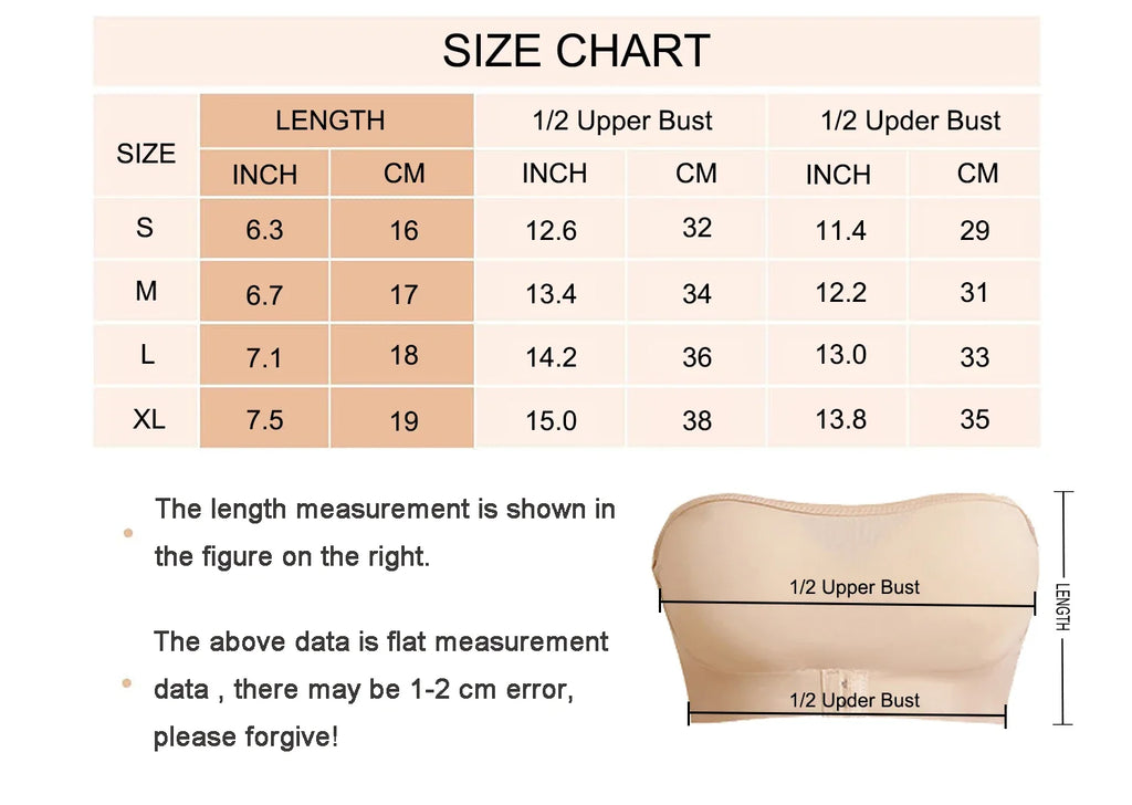Aishang Underwear Bra Women‘s Front Closure Bra Brassiere Push up Smooth Strapless No padding Seamless Regular Sexy Women Summer