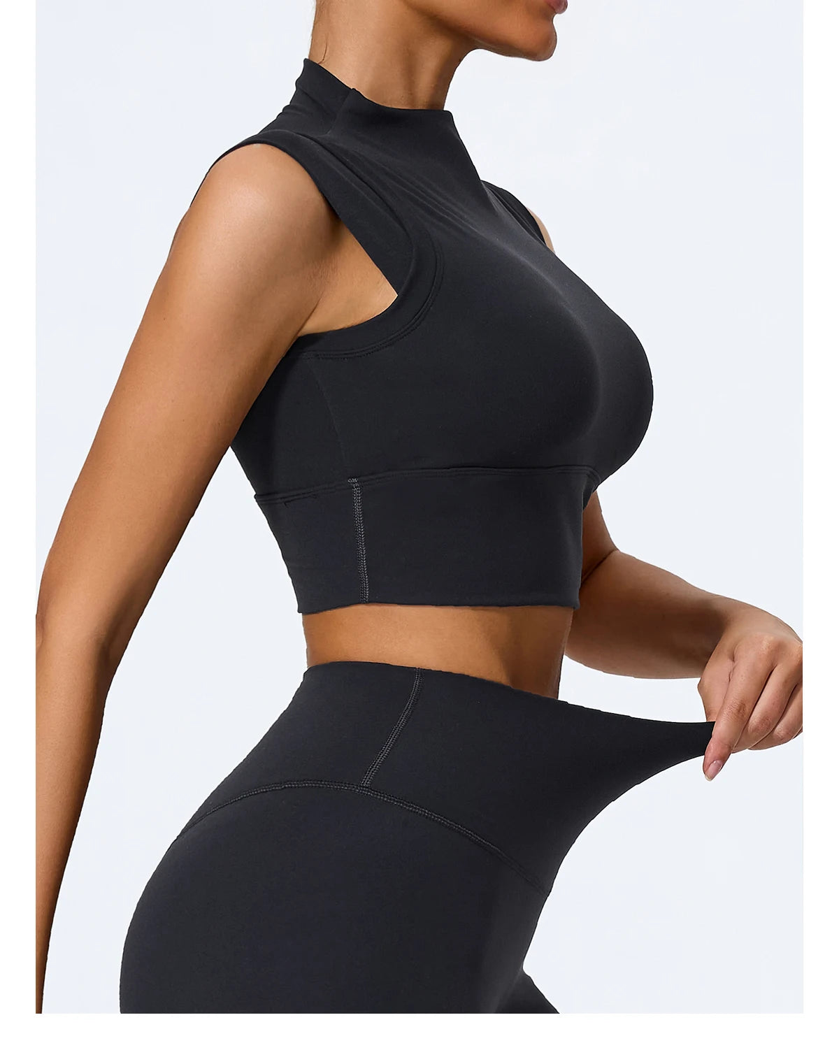 High Impact Gym Top Female Push Up Sports Bra Yoga Clothing Sports Vest Women Workout Crop Top Female Shockproof Brassiere Women