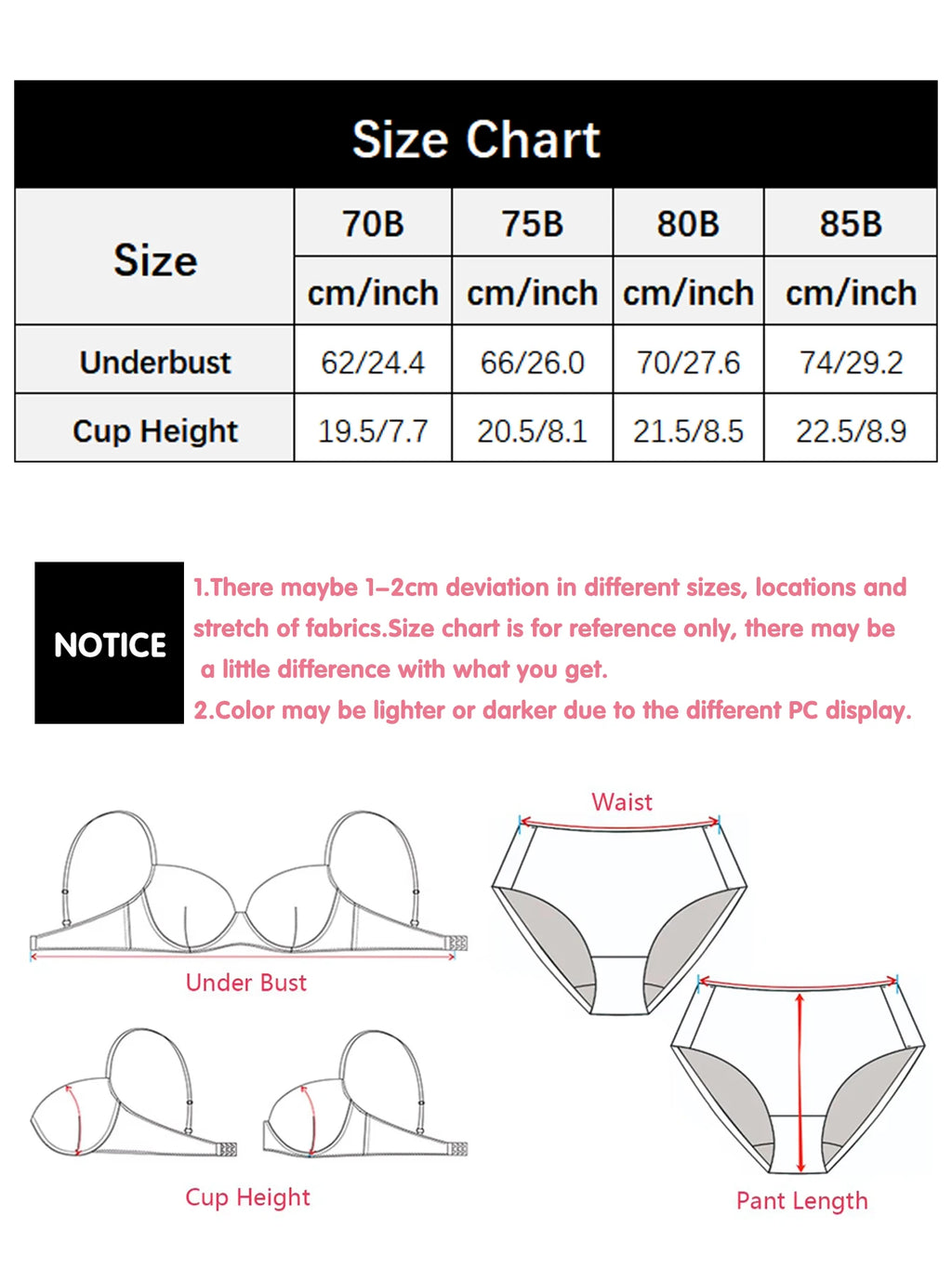 3PCS Seamless Non Wired Pure Color Wireless Bra for Women Comfortable Padded Bralette Light Support T-Shirt Bras Soft Everyday