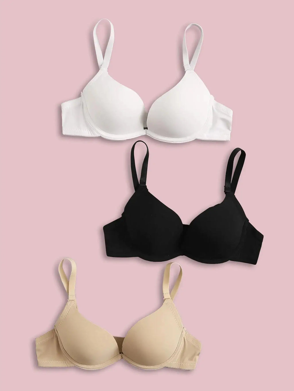 Deep V Push-Up Bralette – Seamless Plunge (1 or 2 Pack)