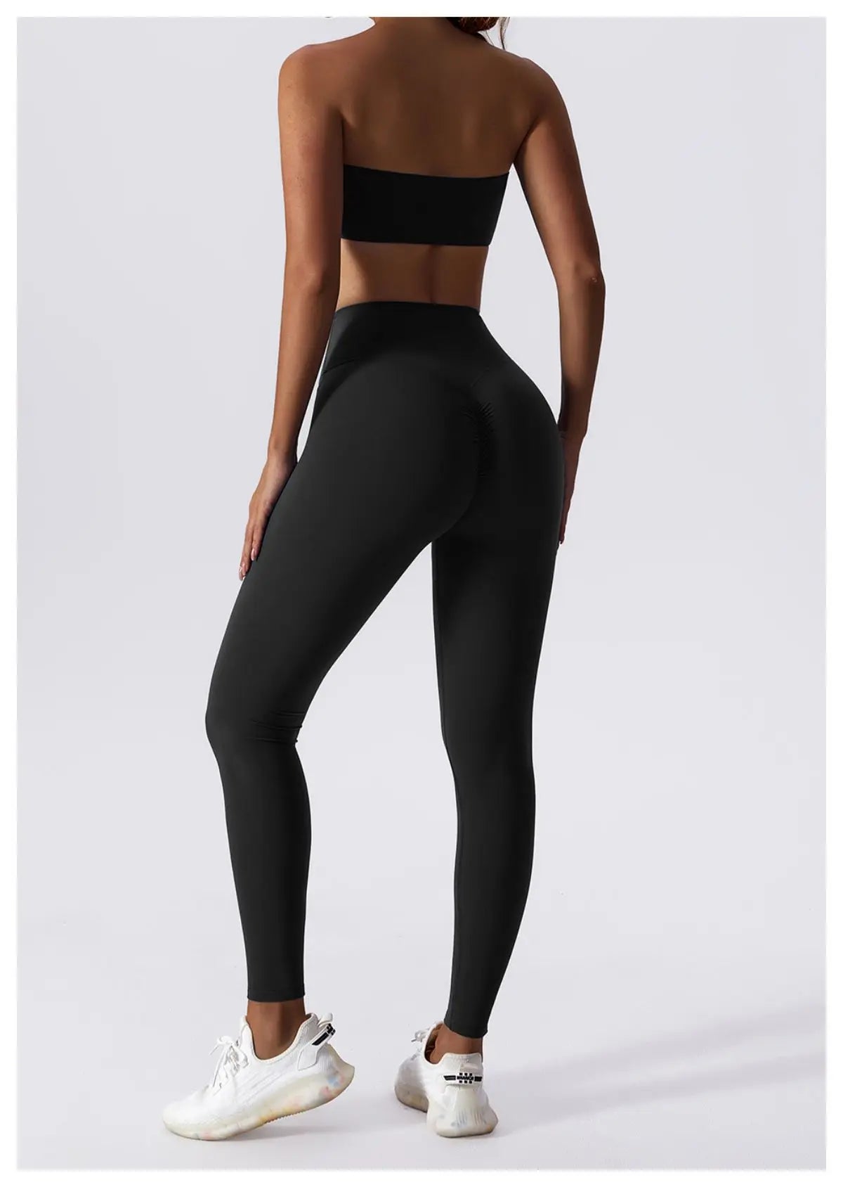 Strapless Sports Bra Tube Top – Quick-Dry Yoga Chest Wrap Workout S–XL