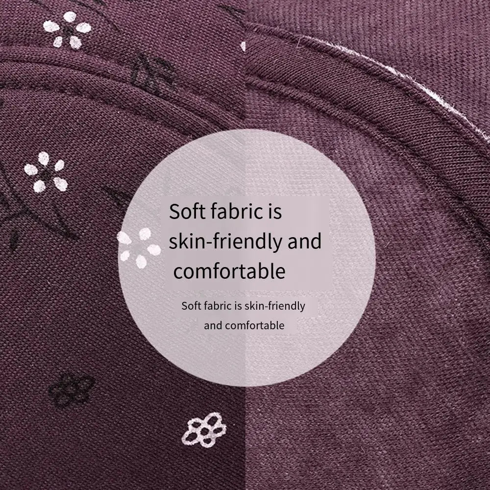 Comfortable Daisy Bras for Older Women Breathable Convenient Front Close Button Cotton Bras No Underwire Plus Size