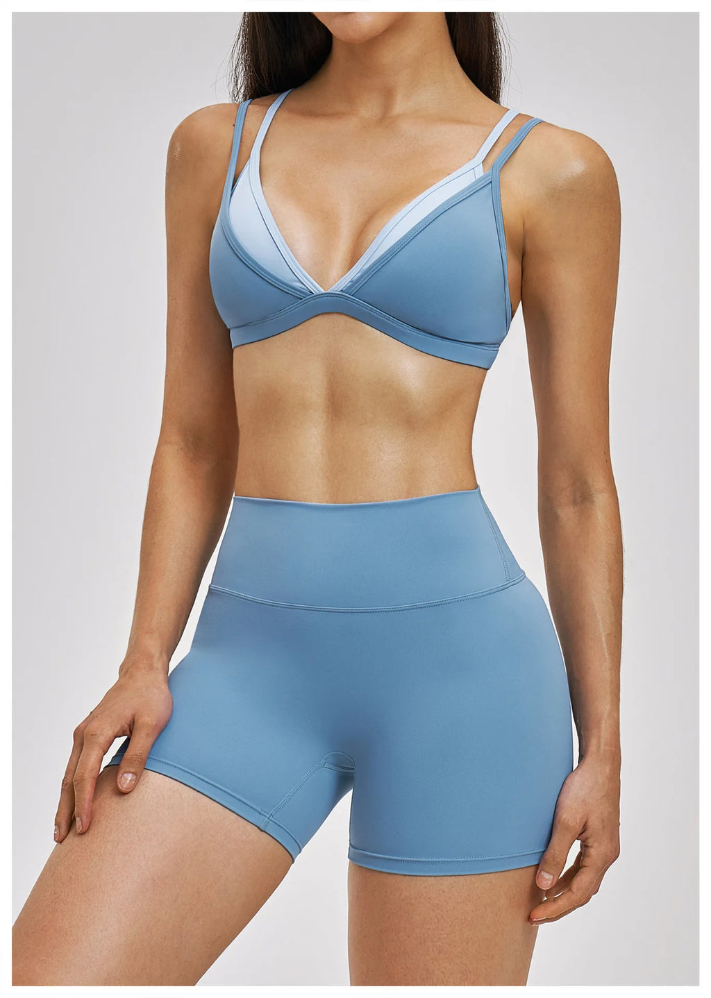 Backless Push-Up Sports Bra – Breathable Anti-Sweat Gym Running Yoga S–XL