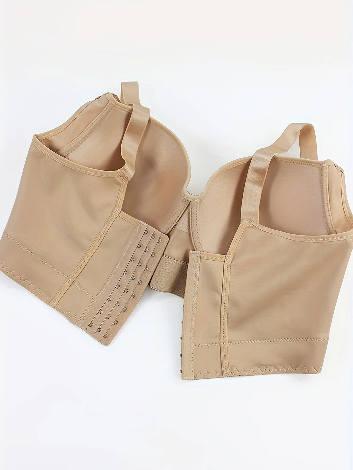 Beige waist trainer on a white background