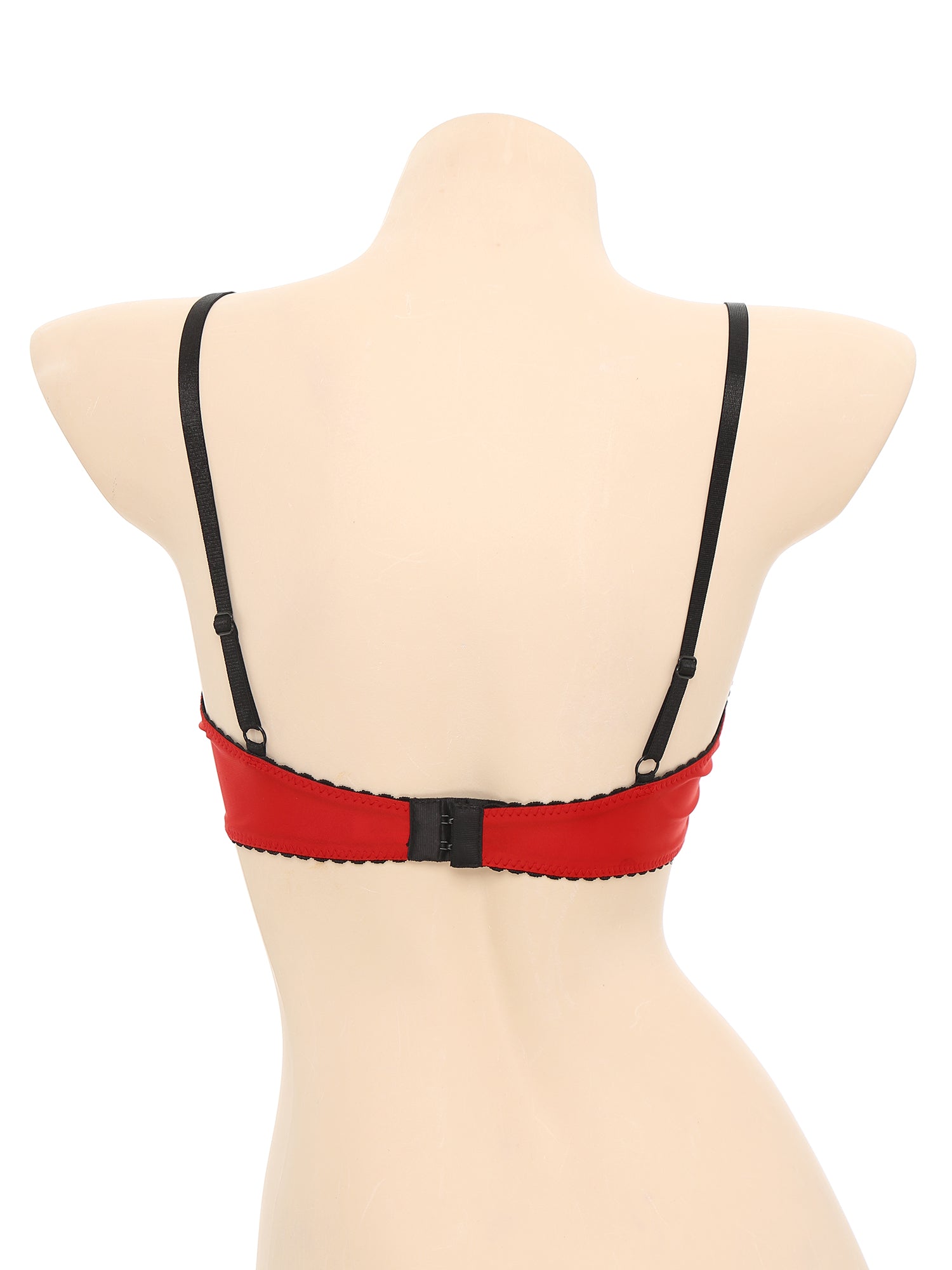 Women Sexy Open Cups Bra Tops Exposed Nipples Balconette Lingerie Contrast Lace Push Up Underwire Brassiere Underwear Nightwear