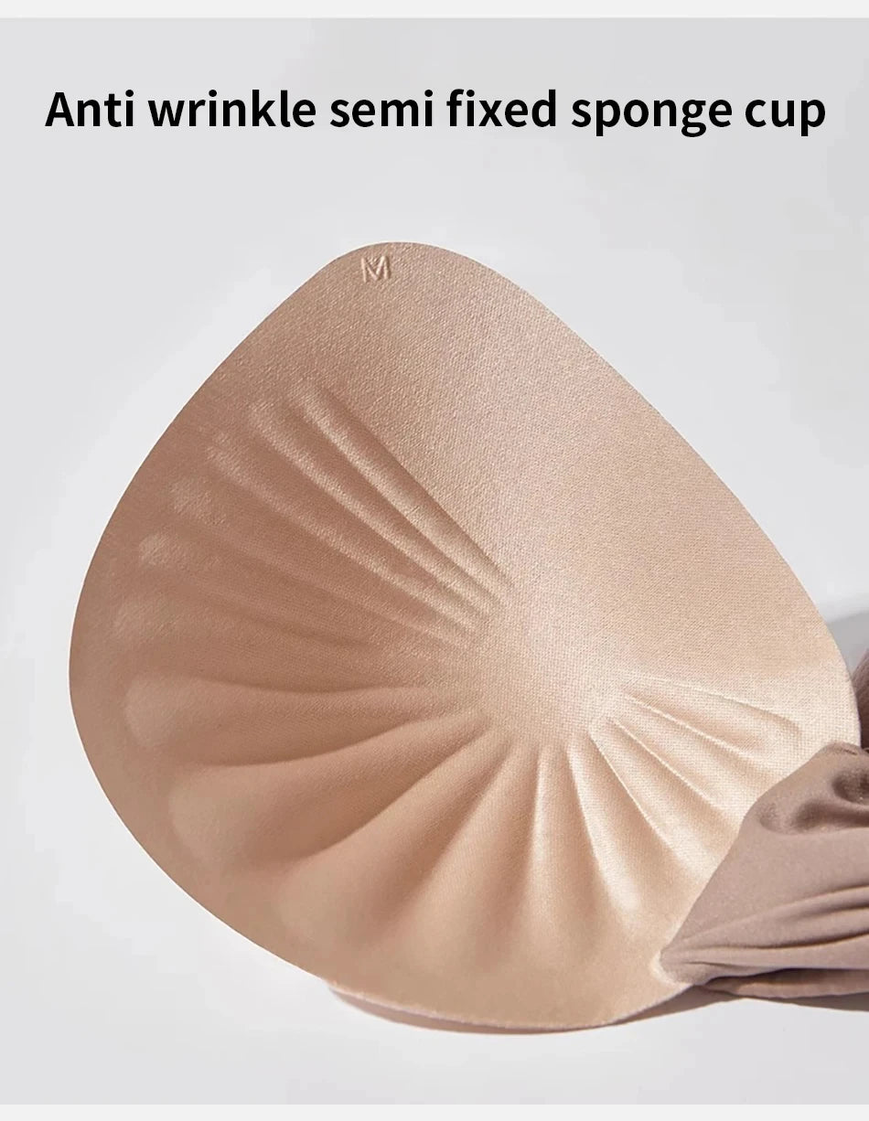 1/2PCS Women's Seamless Underwear, Thin Style, Large Breasts, Small Breasts, No Wires, Pull-up And Anti-sagging Large Size Bra