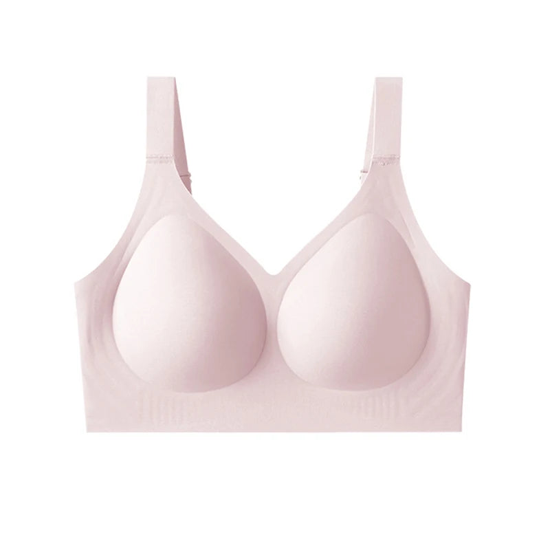 FallSweet Plus Size Push-Up Bra – Seamless Wireless Full Cup