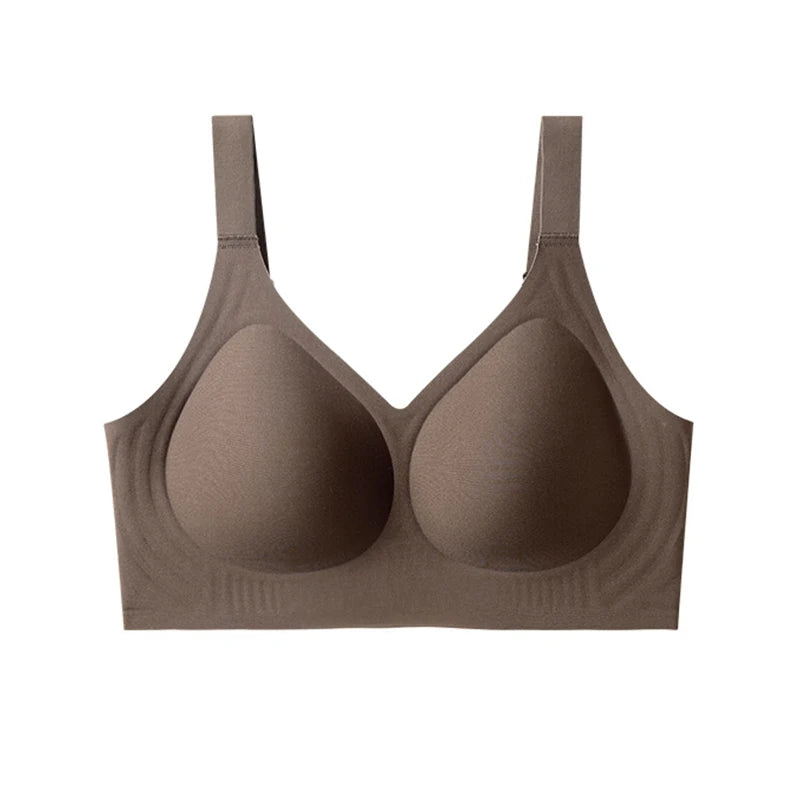FallSweet Plus Size Push-Up Bra – Seamless Wireless Full Cup