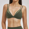 Backless Push-Up Sports Bra – Breathable Anti-Sweat Gym Running Yoga S–XL
