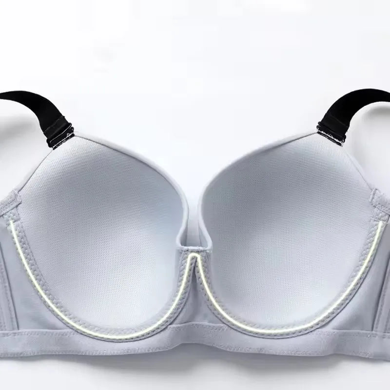 Seamless Womens Push Up Bra Modeled Cups Underwire Female Solid Minimizer Lingerie T-shirt Bra 34 36 38 40 42 B C D