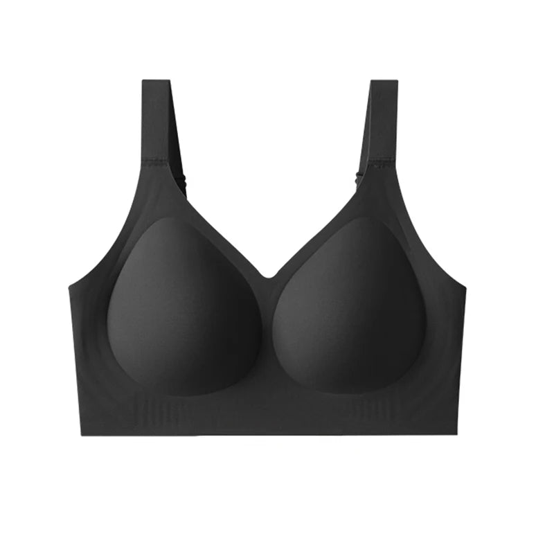 FallSweet Plus Size Push-Up Bra – Seamless Wireless Full Cup