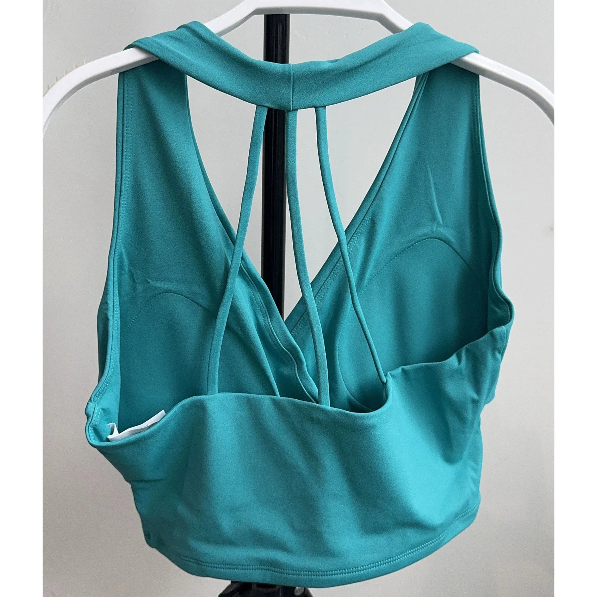 Shockproof Seamless Sexy Padded Athletic Sport Bra Women Backless Workout Gym Anti-Shock Yoga Crop Top Fitness Bra Suits