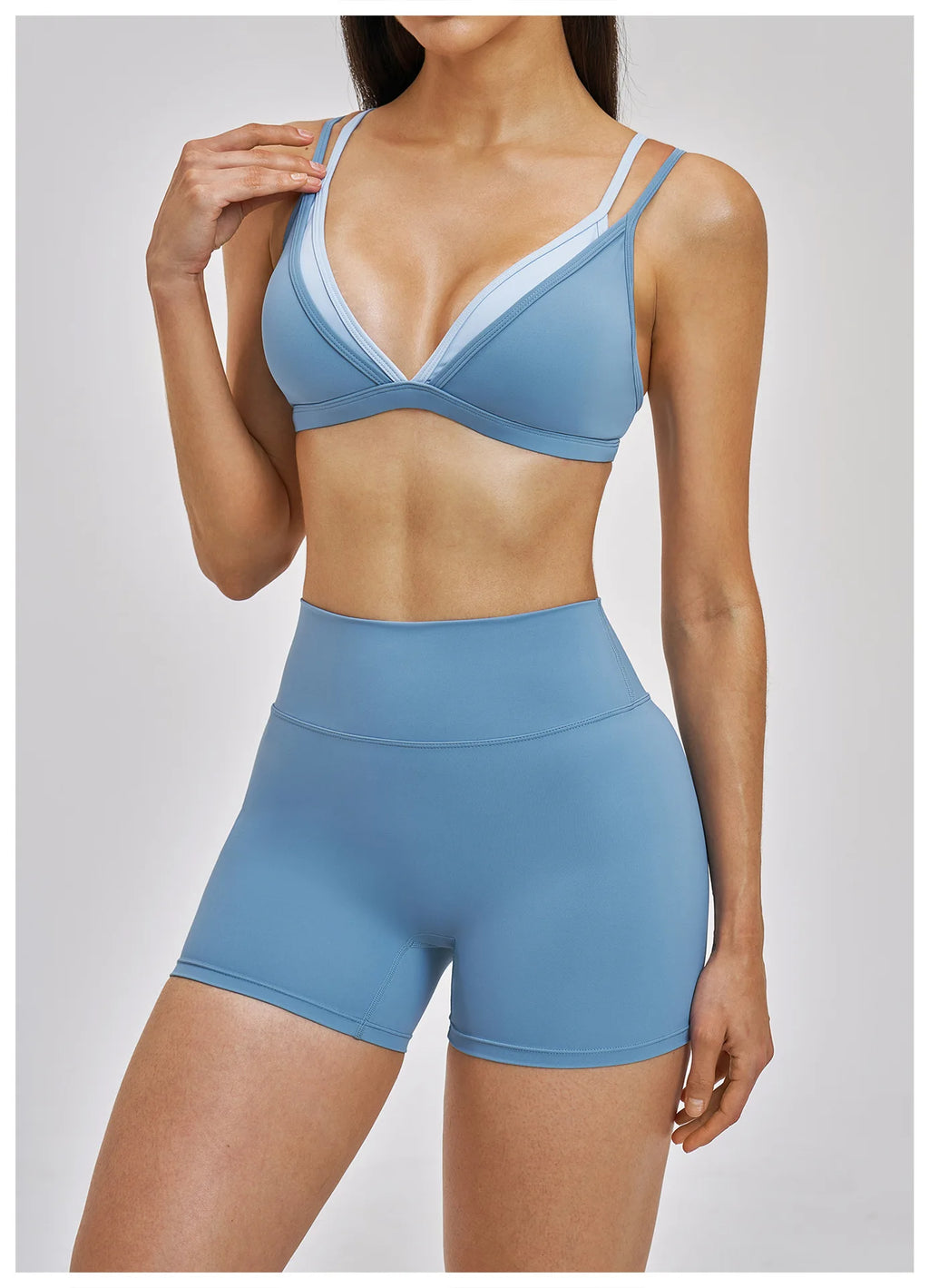 Backless Push-Up Sports Bra – Breathable Anti-Sweat Gym Running Yoga S–XL
