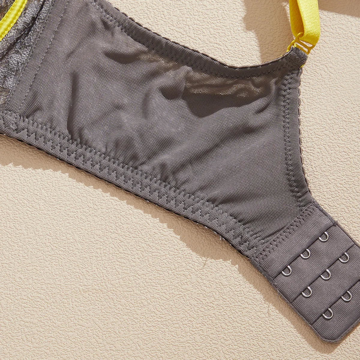 Sexy Lace Plunge Bra – Unlined Underwire 3/4 Cup