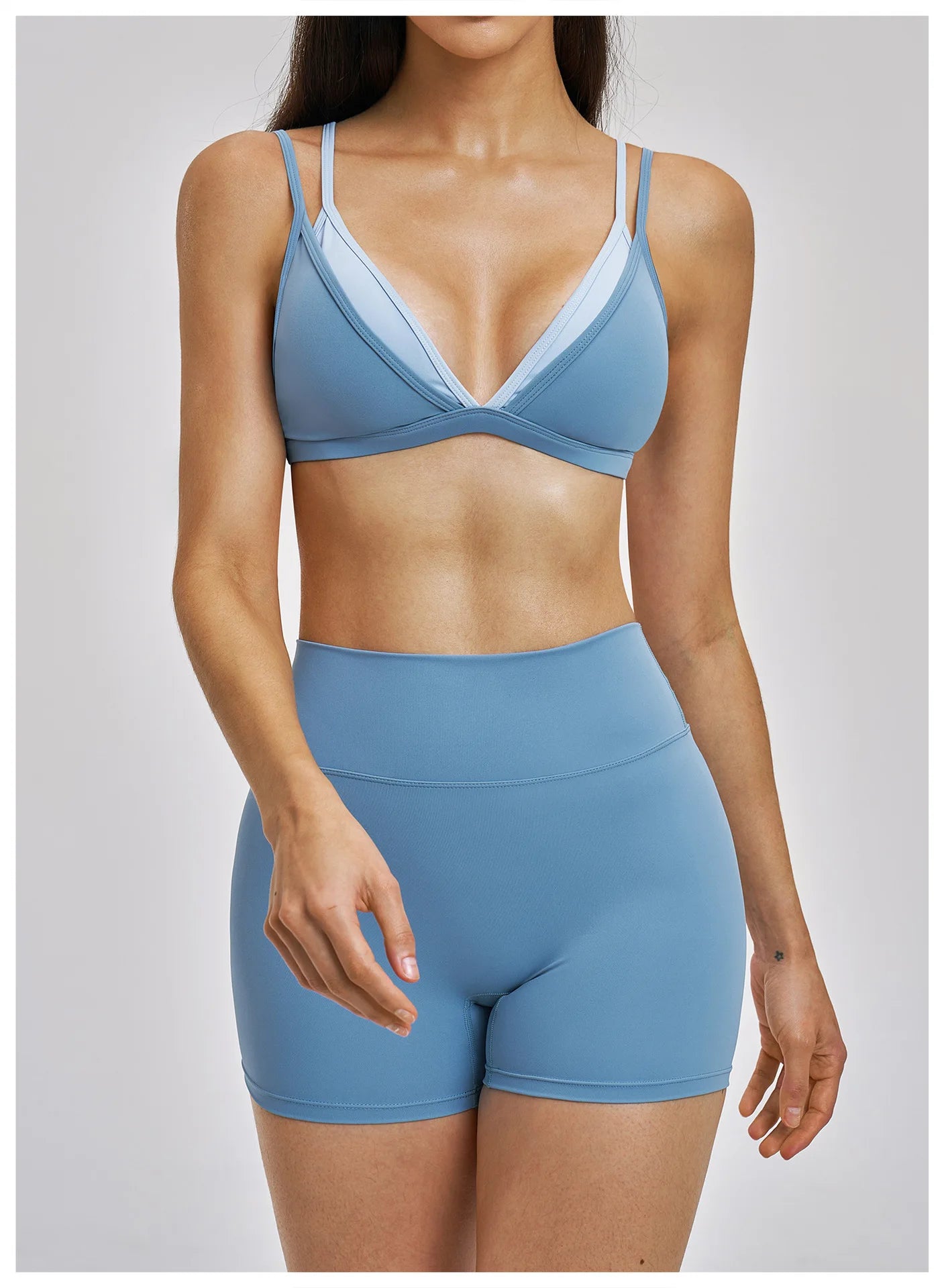 Backless Push-Up Sports Bra – Breathable Anti-Sweat Gym Running Yoga S–XL