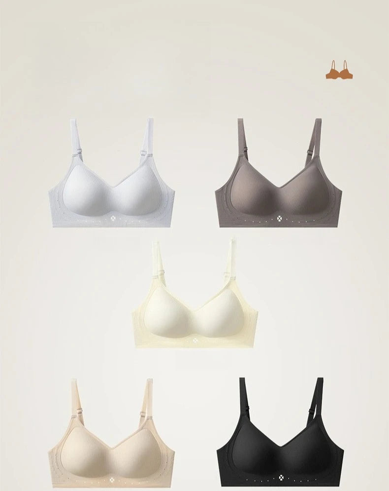 New Seamless Bra for Women Comfortable Jelly Bra Wireless Push-up Breast Collection Bras Sport Everyday Underwear